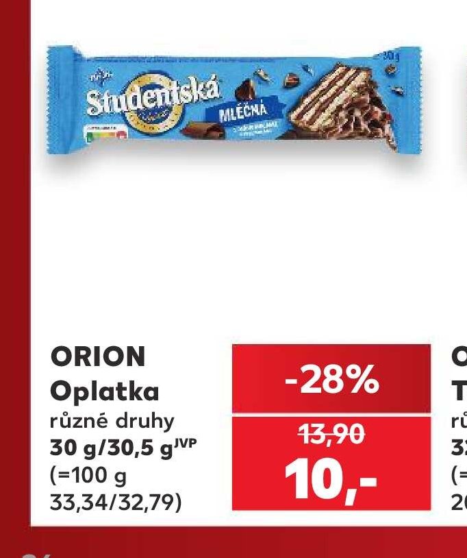 Orion Oplatka - Kaufland aktualniletaky.eu