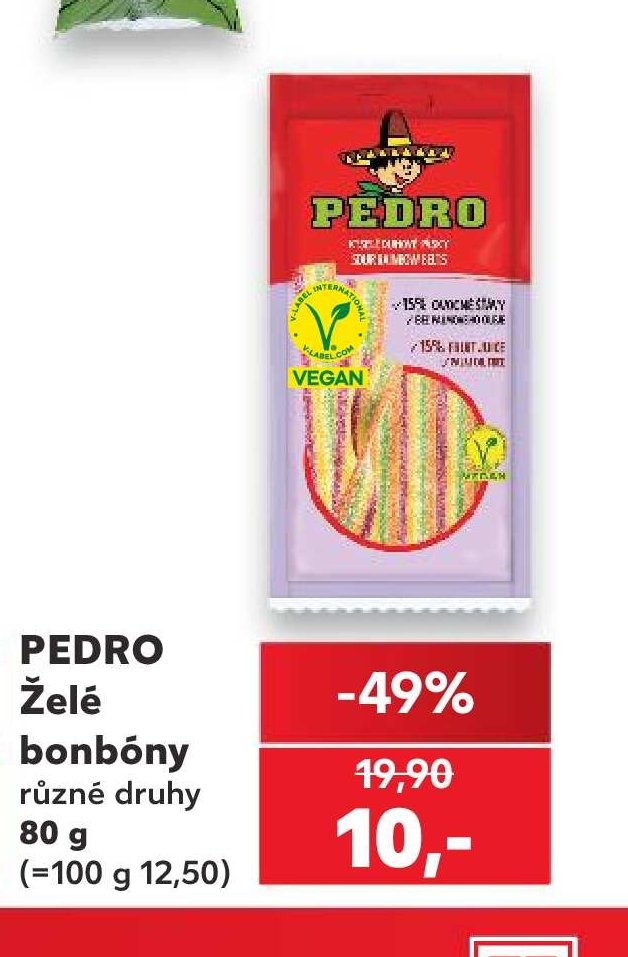 Pedro Želé bonbóny - Kaufland aktualniletaky.eu