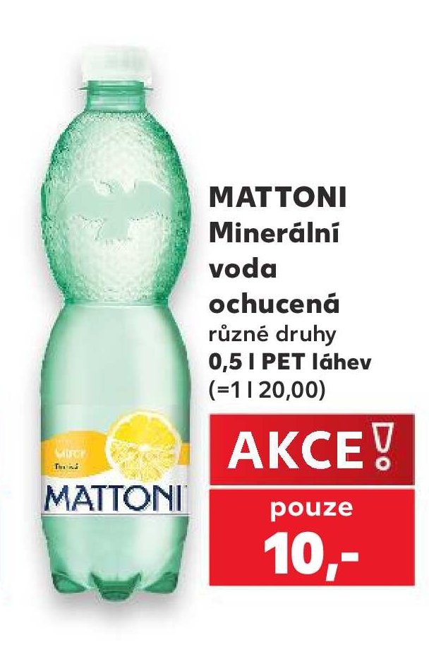MATTONI Minerální voda ochucená