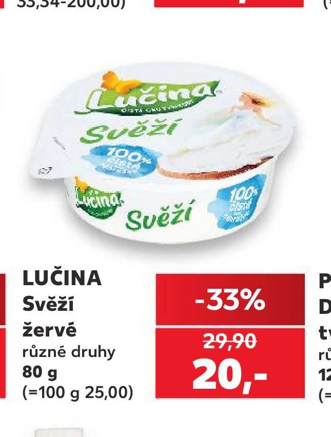 LUČINA Svěží žervé - Kaufland aktualniletaky.eu