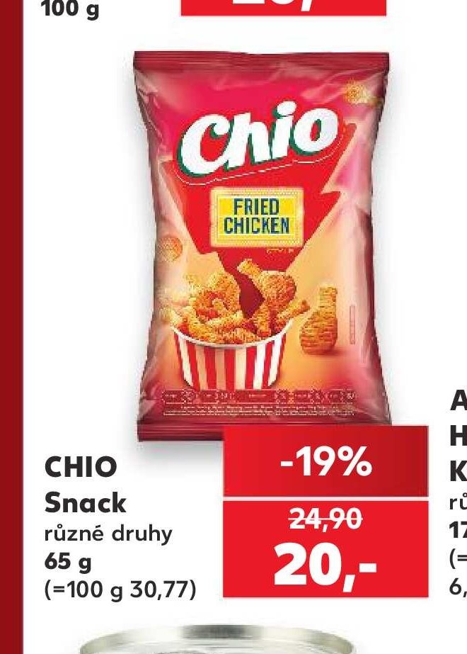 CHIO Snack různé druhy 65 g - Kaufland aktualniletaky.eu