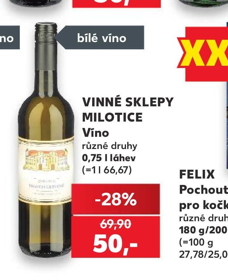 VINNÉ SKLEPY MILOTICE Víno - Kaufland aktualniletaky.eu