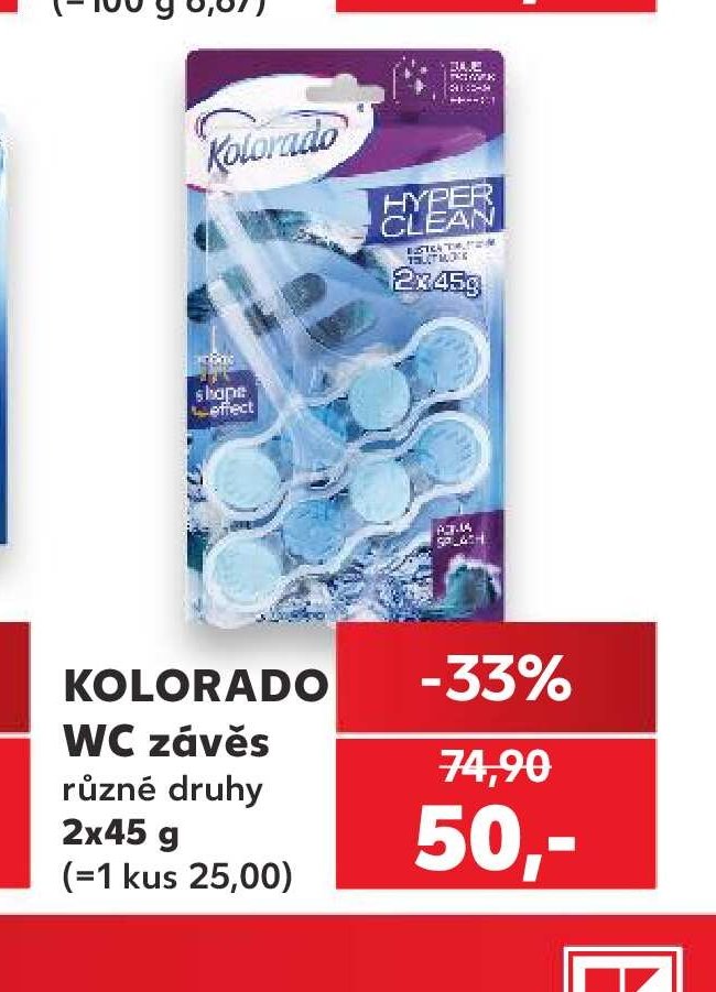 KOLORADO WC závěs - Kaufland aktualniletaky.eu