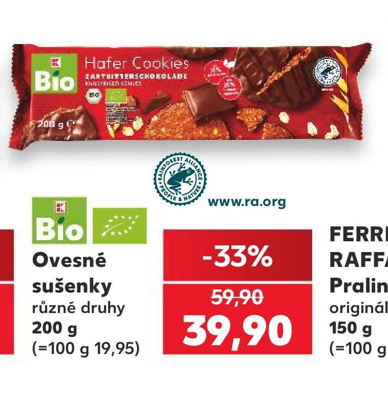 Bio Ovesné sušenky - Kaufland aktualniletaky.eu