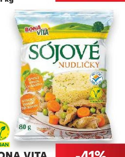 Bona Vita Sójové nudličky 80 g - Kaufland aktualniletaky.eu