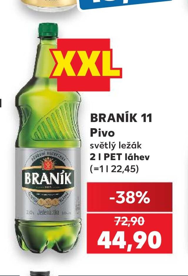 Braník 11 Pivo - Kaufland aktualniletaky.eu