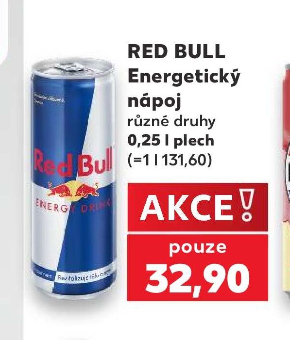 Red Bull Energetický nápoj - Kaufland aktualniletaky.eu