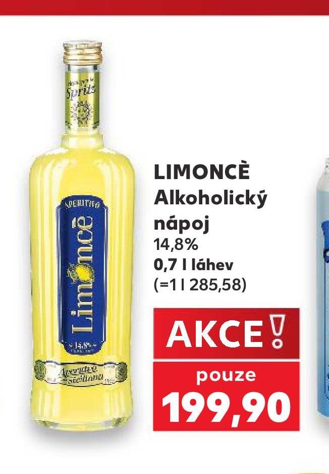 LIMONČE Alkoholický nápoj - Kaufland aktualniletaky.eu