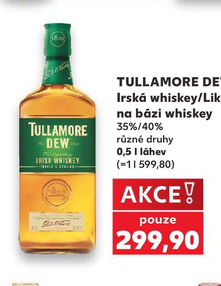 TULLAMORE DEW Irská whiskey/Likér - Kaufland aktualniletaky.eu