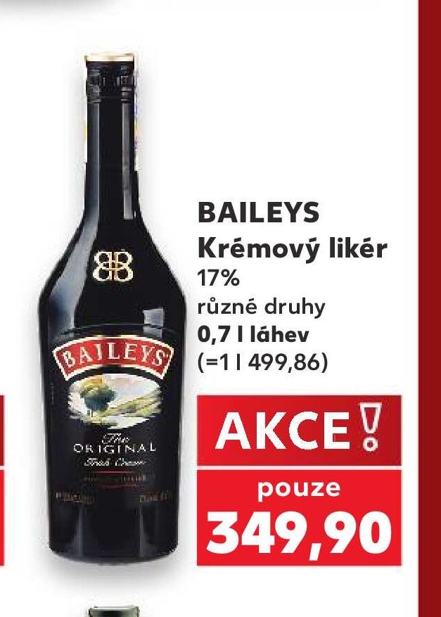 BAILEYS Krémový likér - Kaufland aktualniletaky.eu