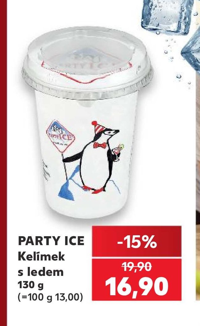 PARTY ICE Kelímek s ledem 130 g - Kaufland aktualniletaky.eu