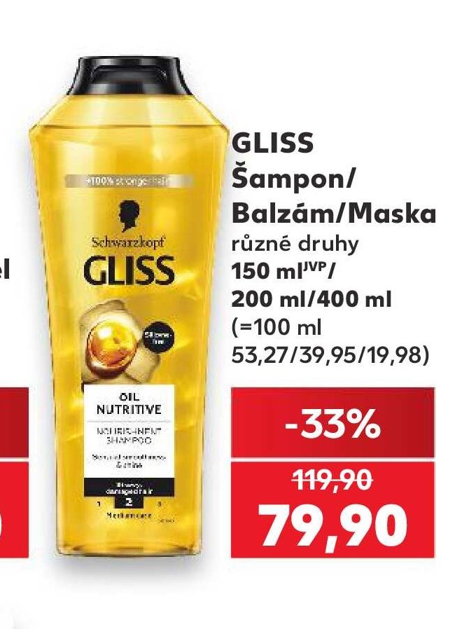 Gliss Šampon/Balzám/Maska - Kaufland aktualniletaky.eu