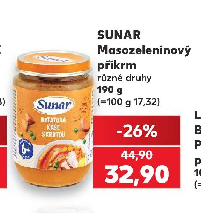 Sunar Masozeleninový příkrm - Kaufland aktualniletaky.eu