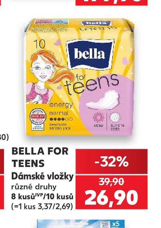 Bella For Teens Dámské vložky - Kaufland aktualniletaky.eu