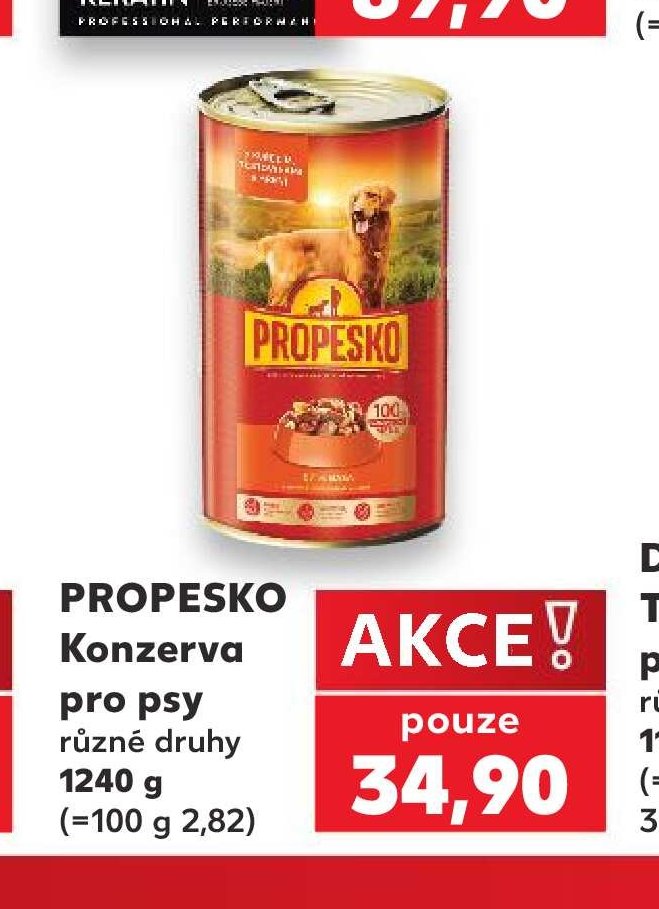 Propesko Konzerva pro psy - Kaufland aktualniletaky.eu