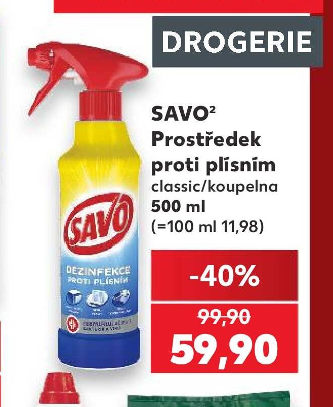 Savo prostředek proti plísním 500 ml - Kaufland aktualniletaky.eu