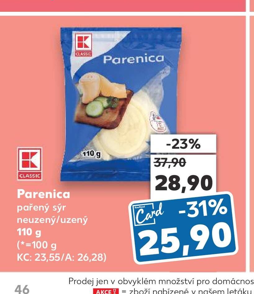Parenica - Kaufland aktualniletaky.eu