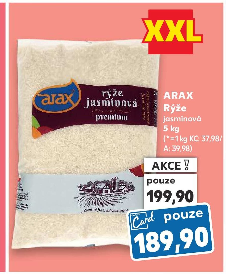 ARAX Rýže jasmínová - Kaufland aktualniletaky.eu