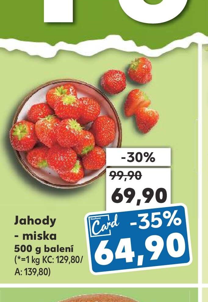 Jahody - Kaufland aktualniletaky.eu