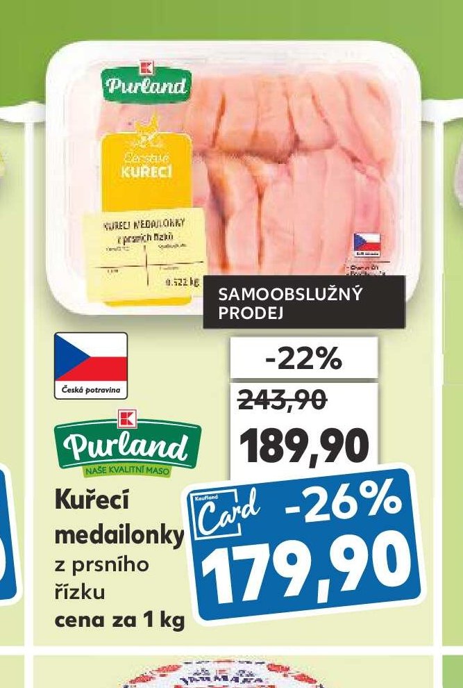 Kuřecí medailonky z prsního řízku - Kaufland aktualniletaky.eu