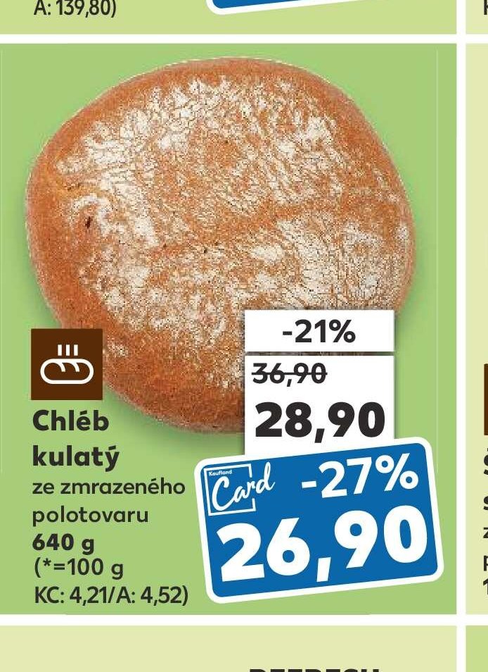 Chléb kulatý - Kaufland aktualniletaky.eu