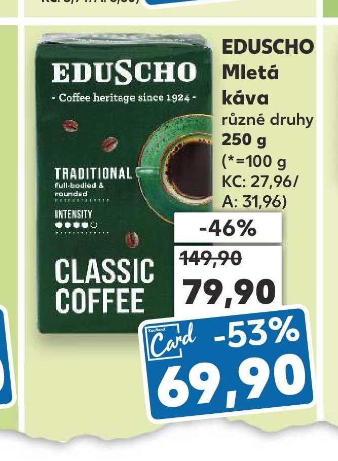 EDUSCHO Mletá káva - Kaufland aktualniletaky.eu