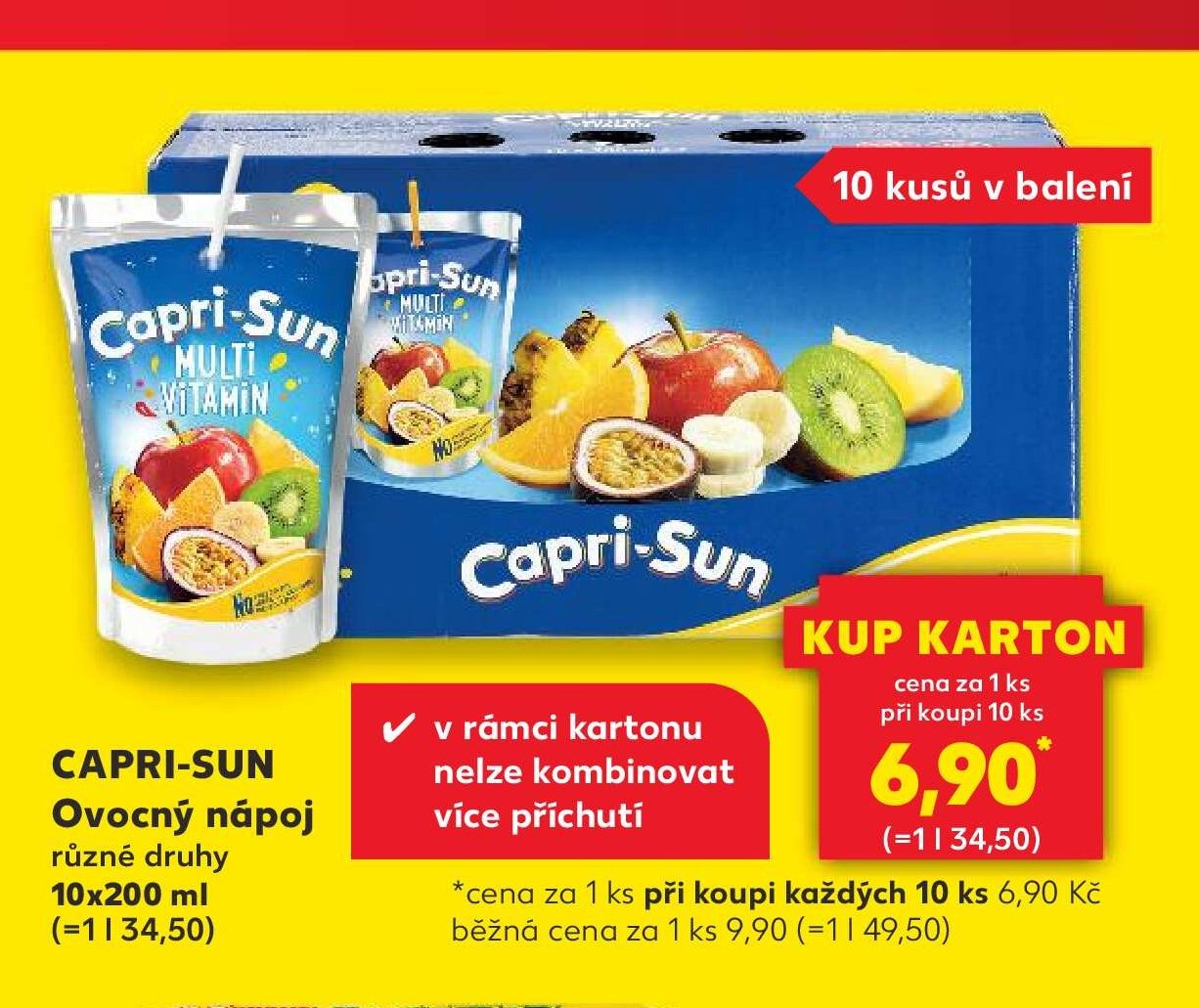 CAPRI-SUN Ovocný nápoj - Kaufland aktualniletaky.eu