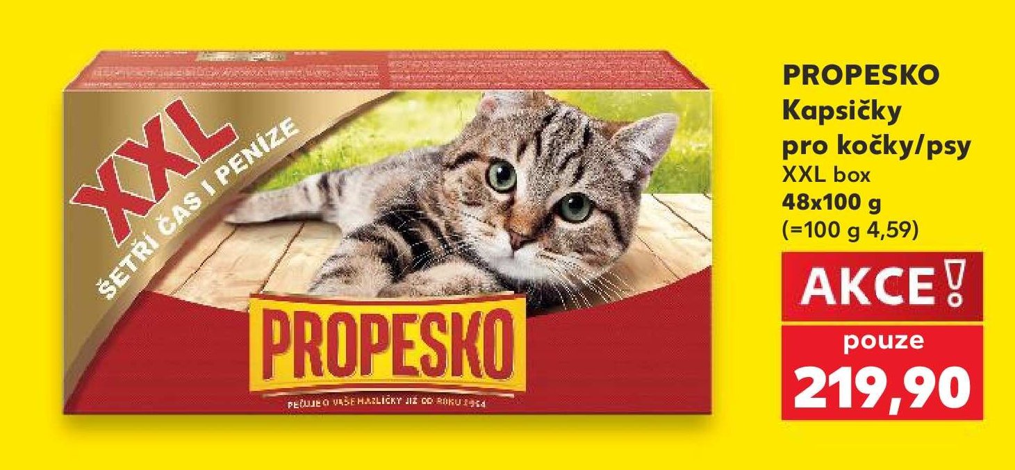 PROPESKO Kapsičky pro kočky/psy - Kaufland aktualniletaky.eu