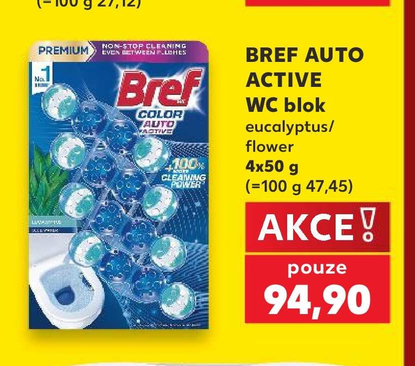 BREF AUTO ACTIVE WC blok - Kaufland aktualniletaky.eu