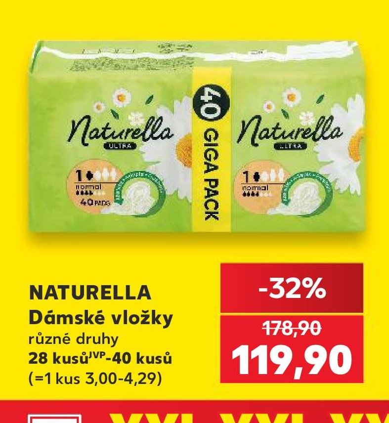 NATURELLA Dámské vložky - Kaufland aktualniletaky.eu
