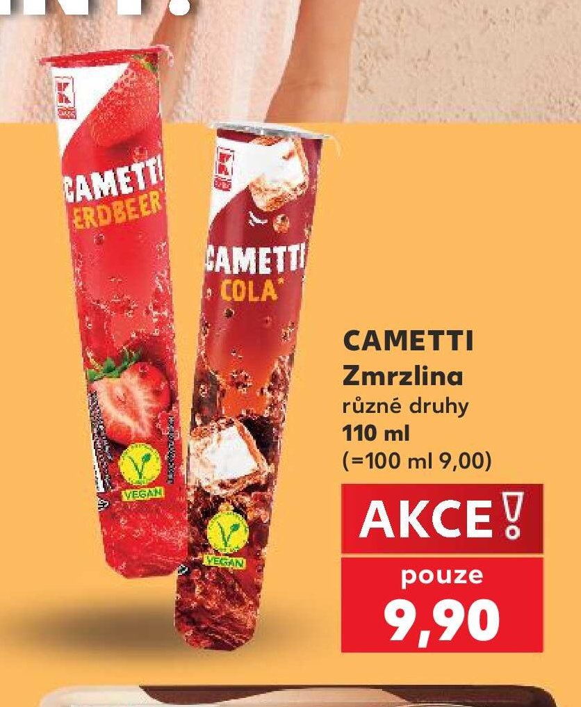 Cametti zmrzlina - Kaufland aktualniletaky.eu