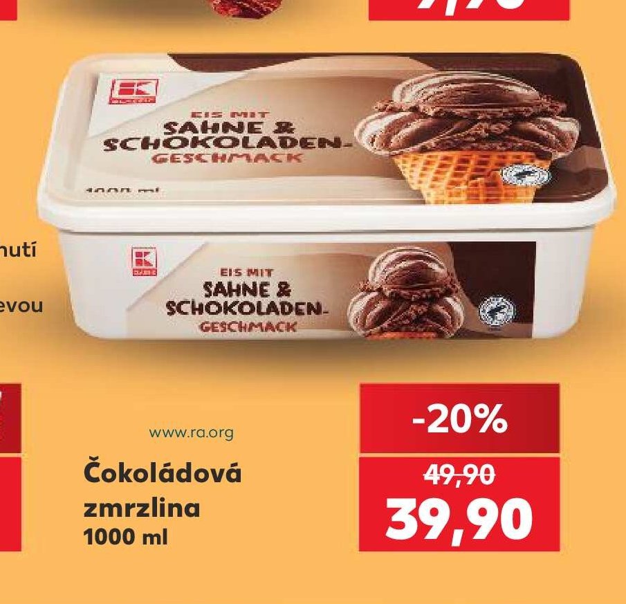 Čokoládová zmrzlina - Kaufland aktualniletaky.eu