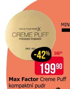 Max Factor Creme Puff kompaktní pudr