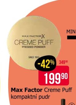 Max Factor Creme Puff kompaktní pudr