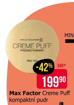 Max Factor Creme Puff kompaktní pudr