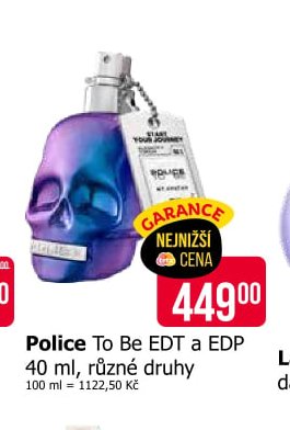 Police To Be EDT a EDP 40 ml