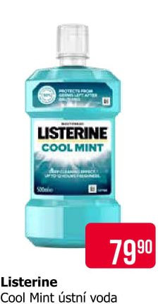 Listerine Cool Mint ústní voda 500 ml