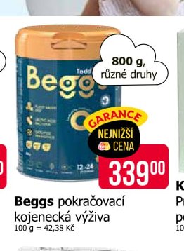 Beggs pokračovací kojenecká výživa