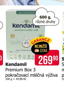 Kendamil Premium Box 3 pokračovací mléčná výživa