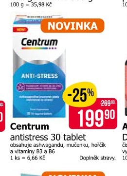 Centrum antistress 30 tablet