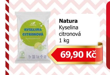 Natura Kyselina citronová 1 kg