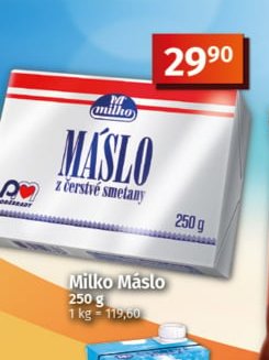 Milko Máslo 250 g
