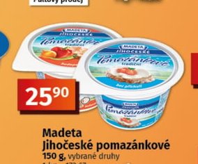 Madeta Jihočeské pomazánkové 150 g
