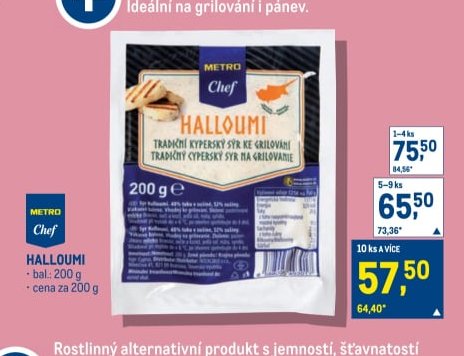 Metro Chef Halloumi