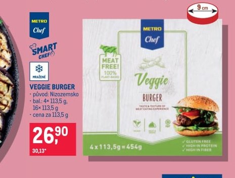 Metro Chef Veggie Burger