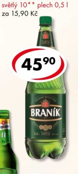 Braník světlý 10