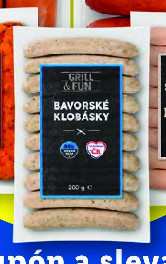 GRILL & FUN Bavorské klobásky