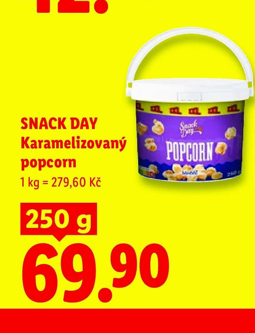 SNACK DAY Karamelizovaný popcorn