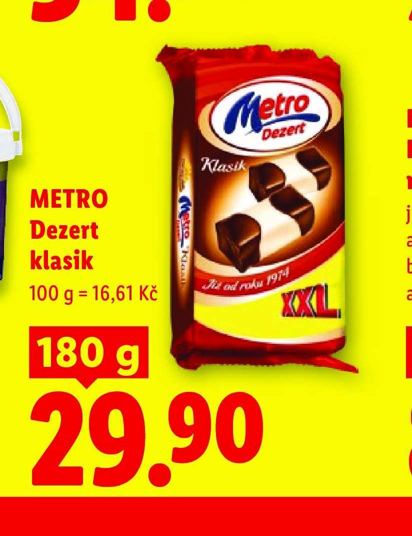 METRO Dezert klasik