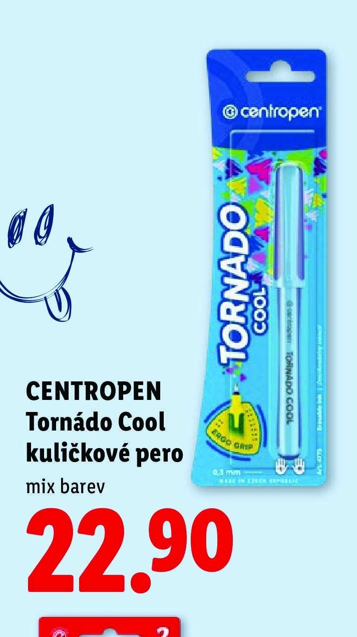 CENTROPEN Tornádo Cool kuličové pero